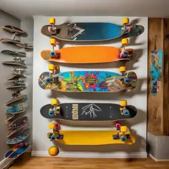 Types of Skateboard Organizers